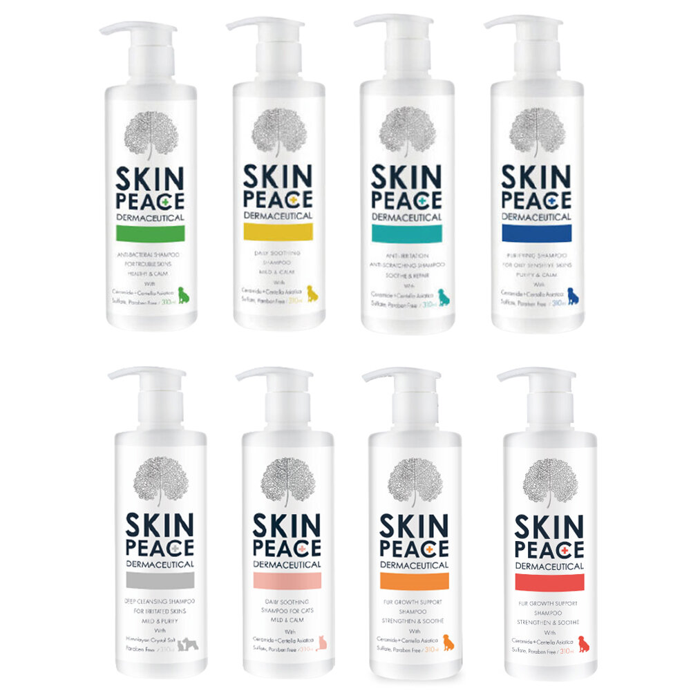 SKIN PEACE 肌本和平 敏弱醫美系列310ml 首創天然醫美洗護配方 寵物洗毛精 犬貓洗毛精『WANG』-圖片-1