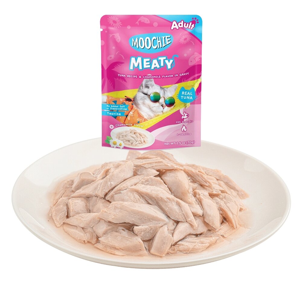 Moochie 姆吉|無穀鮮肉貓餐包 70G 慕斯包 貓軟包 鮮肉塊 貓湯包 貓咪慕斯 貓咪餐包 貓餐包『WANG』-圖片-6