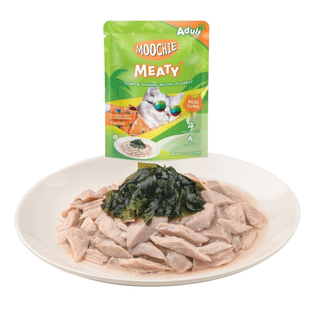 Moochie 姆吉|無穀鮮肉貓餐包 70G 慕斯包 貓軟包 鮮肉塊 貓湯包 貓咪慕斯 貓咪餐包 貓餐包『WANG』-圖片-7