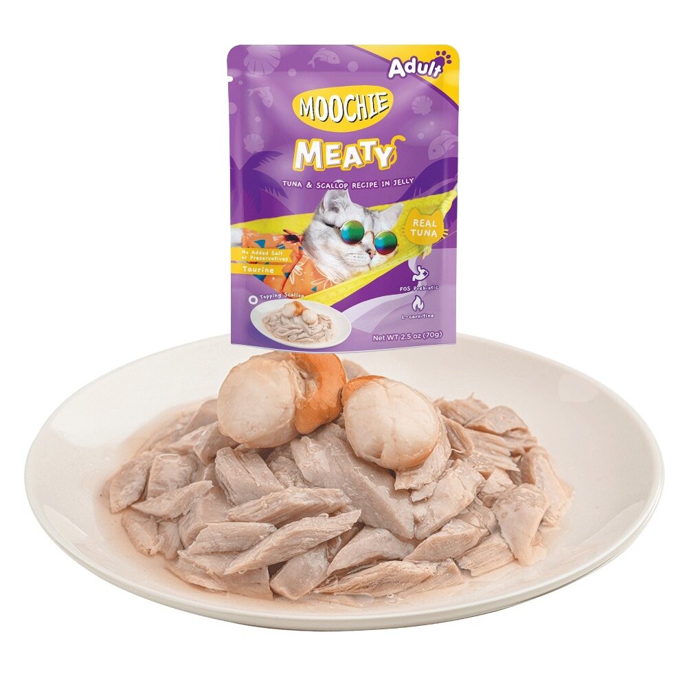 Moochie 姆吉|無穀鮮肉貓餐包 70G 慕斯包 貓軟包 鮮肉塊 貓湯包 貓咪慕斯 貓咪餐包 貓餐包『WANG』-圖片-9