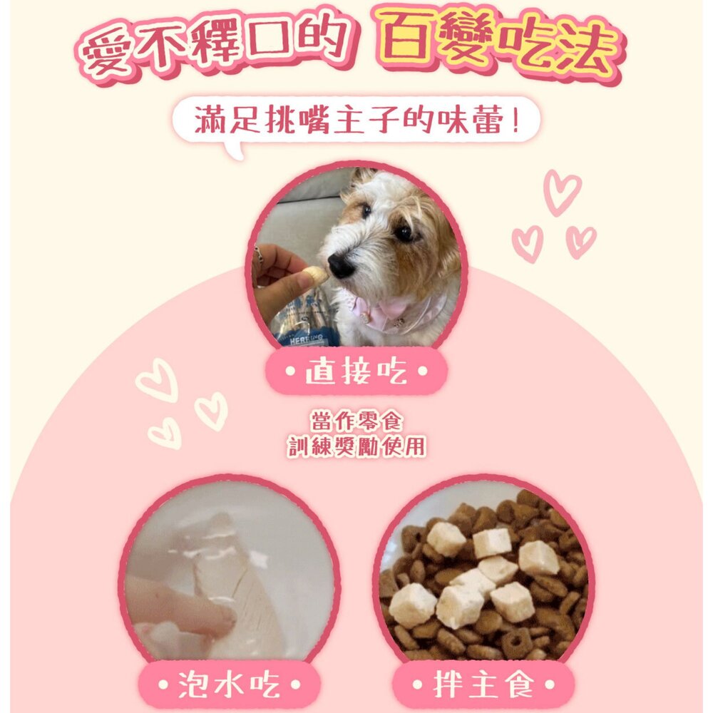 CAMO 卡默 貓犬零食 怦然心凍凍乾(隨手包) 凍乾 肉乾 貓零食 狗零食 寵物零食『WANG』-圖片-6