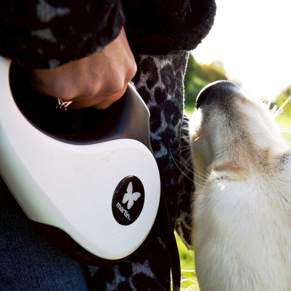 Martin 馬汀 單色反光|螢光反光|雙色反光 伸縮牽繩 XS-M號 台灣製造 犬用牽繩 狗狗牽繩 寵物牽繩『WAN-圖片-4