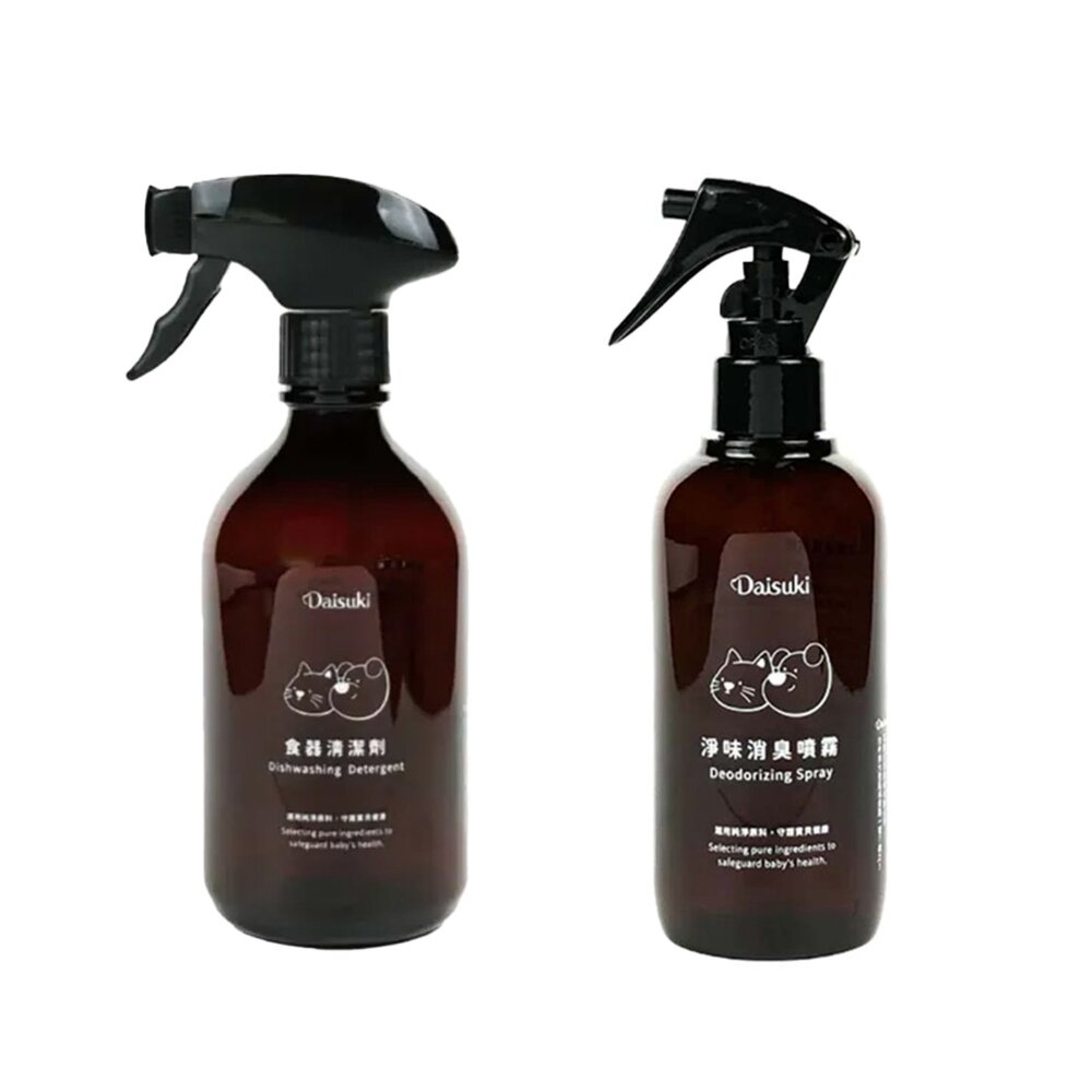 Daisuki 環境清潔系列 淨味消臭噴霧 食器清潔劑 除臭噴霧 寵物除臭 空間除臭 洗碗精 寵物碗『WANG』-圖片-1