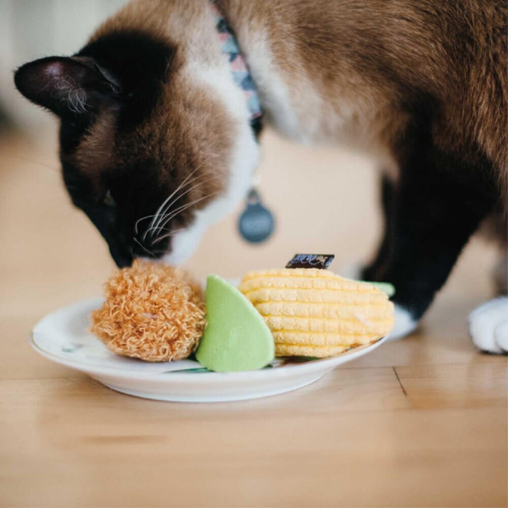 P.L.A.Y. 狂野貓咪-輕食系列 美食系列 假期系列 小動物系列 萬聖節系列 寵物陪伴 貓草玩具 貓玩具『WANG』-圖片-4