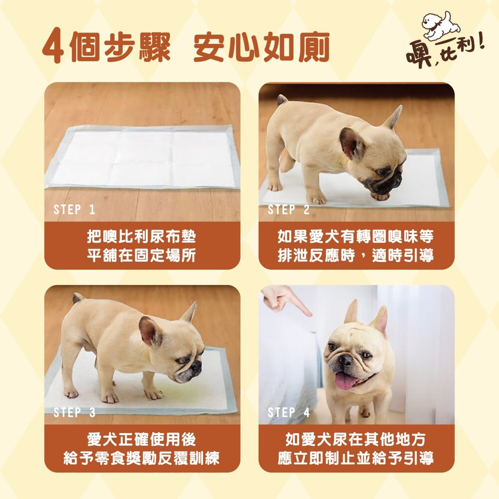 O,Bli! 噢,比利! 立體菱格紋尿布墊【6包組】菱格導流 瞬吸乾爽 堅韌厚實 防滲底膜 寵物尿布墊『WANG』-圖片-7