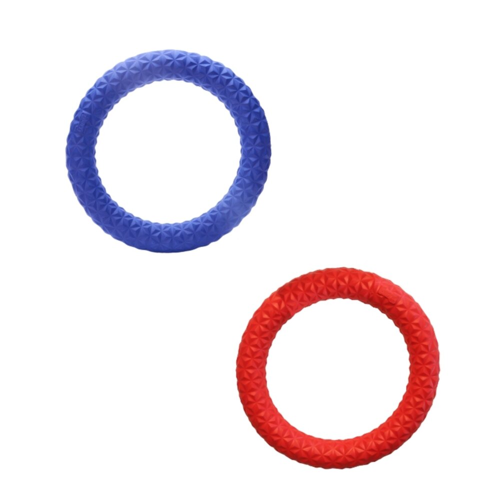 EEToys 耐咬狗玩具 啃咬骨 刺蝟球 咬咬棒 刺刺圈 漏泥毛刺骨 彈力泡棉啃咬骨 泡棉球 互動結繩球『WANG』-圖片-4