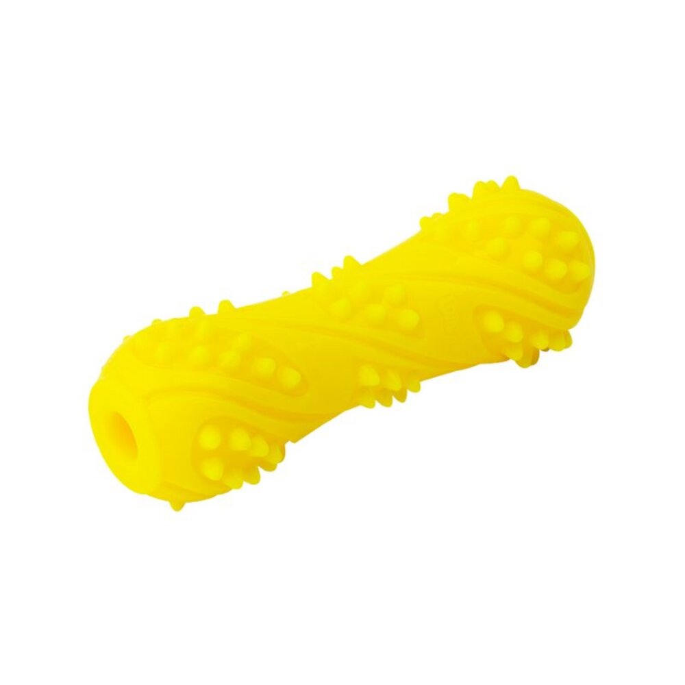 EEToys 耐咬狗玩具 啃咬骨 刺蝟球 咬咬棒 刺刺圈 漏泥毛刺骨 彈力泡棉啃咬骨 泡棉球 互動結繩球『WANG』-圖片-5