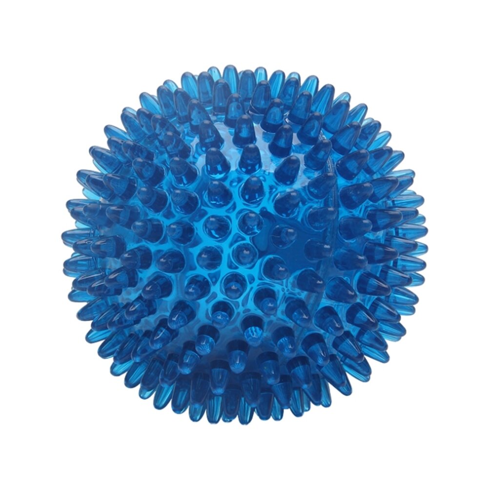 EEToys 耐咬狗玩具 啃咬骨 刺蝟球 咬咬棒 刺刺圈 漏泥毛刺骨 彈力泡棉啃咬骨 泡棉球 互動結繩球『WANG』-圖片-8