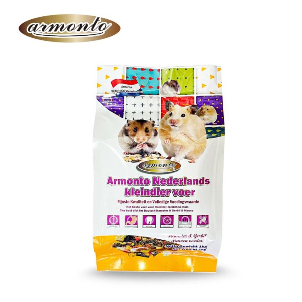 Armonto 阿曼特 特級機能鼠主食 寵物鼠蔬果 天竺鼠 倉鼠 沙鼠 全鼠類適用 小動物飼料『WANG』-圖片-6