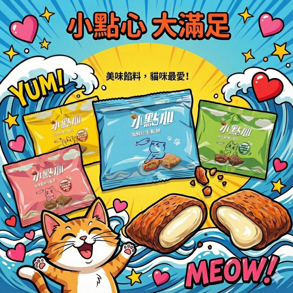 Drink me! 補水肉泥 黃金魚油肉泥 小點心雙層餡餅 嗶嗶啵啵晶球肉泥 魚油 貓餡餅 貓肉泥 貓零食『WANG』-圖片-7