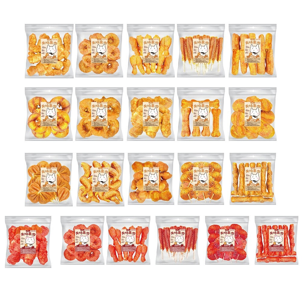 CAMO 卡默 美味裹肉 犬用零食 (量販包)經濟包 多種口味 牛皮骨 雞肉泥 牛肉 台灣製 犬用零食『WANG』-圖片-1