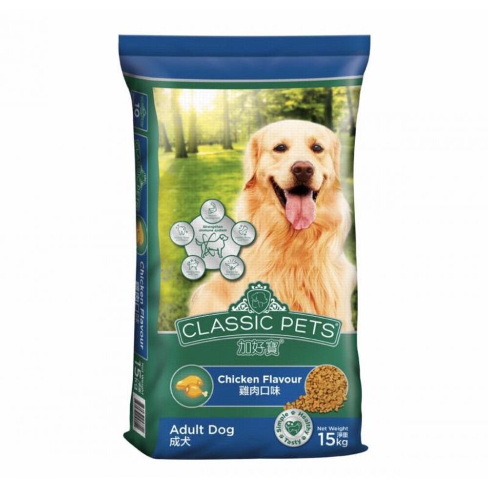 Classic Pets 加好寶 經典成犬乾狗糧 15kg【免運】成犬 大包裝 狗飼料 犬糧『WANG』-圖片-5