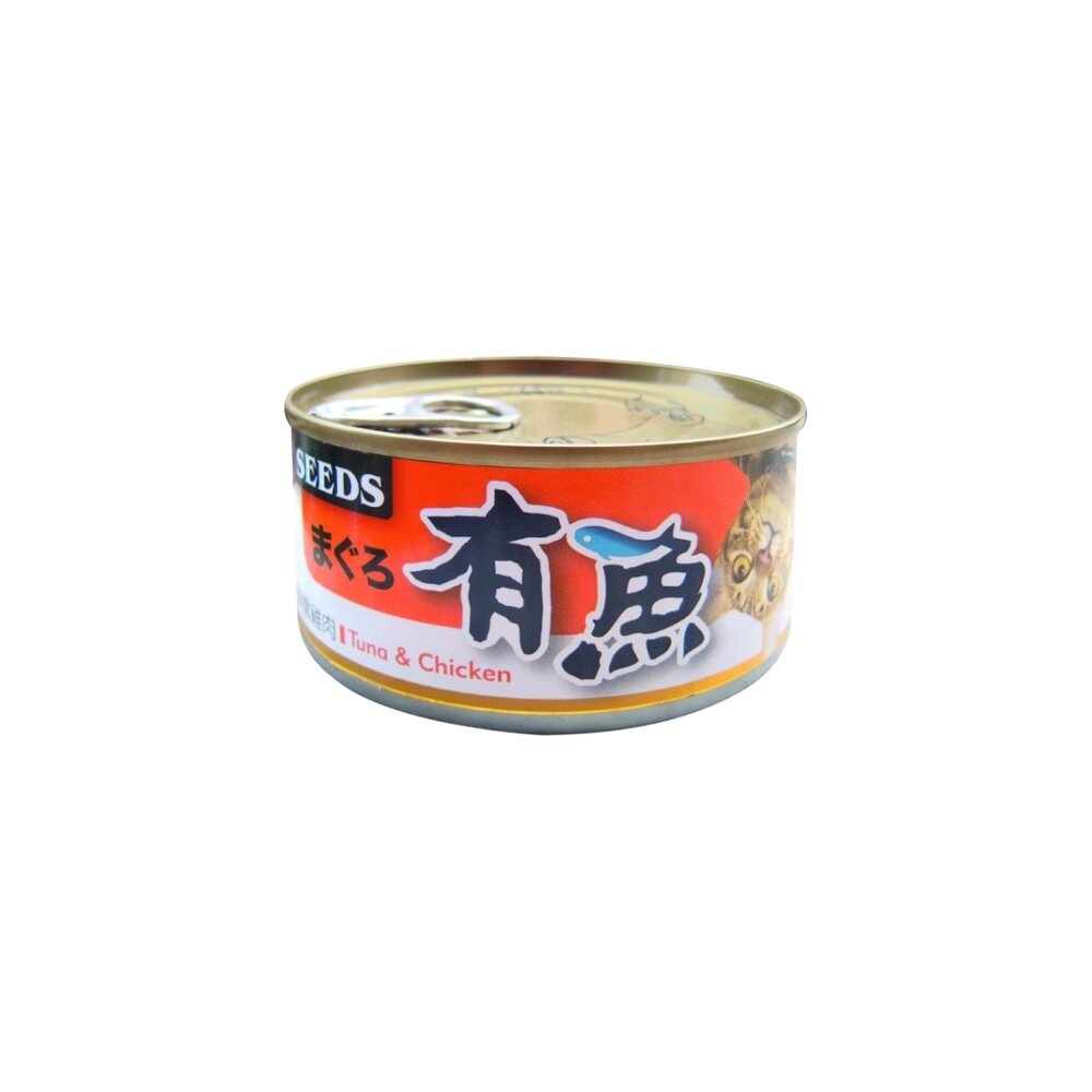 SEEDS 惜時 聖萊西 有魚罐 貓餐罐 170g【單罐】大罐 貓咪罐頭 貓餐盒 貓罐頭『WANG』-圖片-9