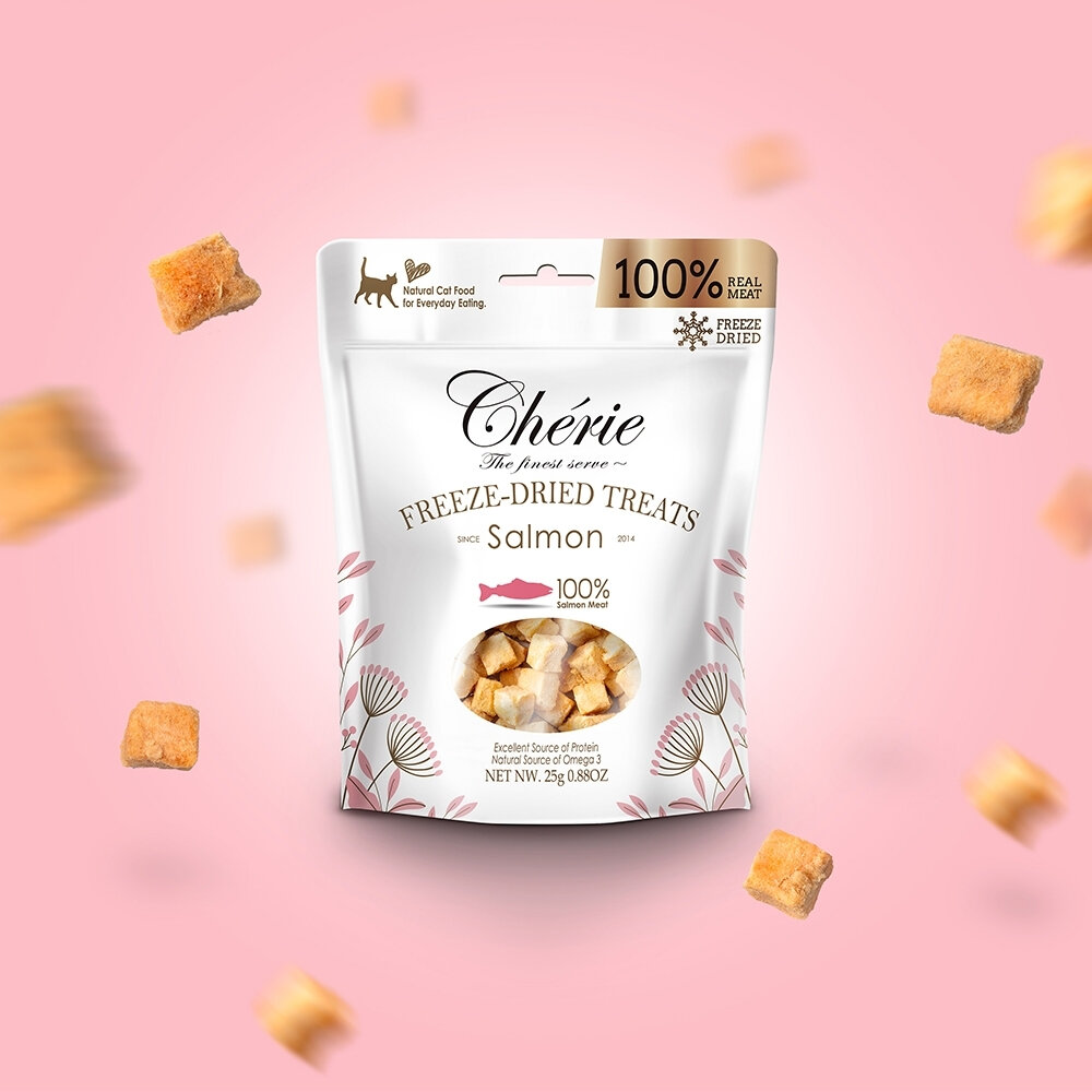 Cherie 法麗 100%原肉凍乾系列20-30g|鮮魚凍乾 凍乾 狗零食 貓零食 犬貓通吃『WANG』-圖片-7