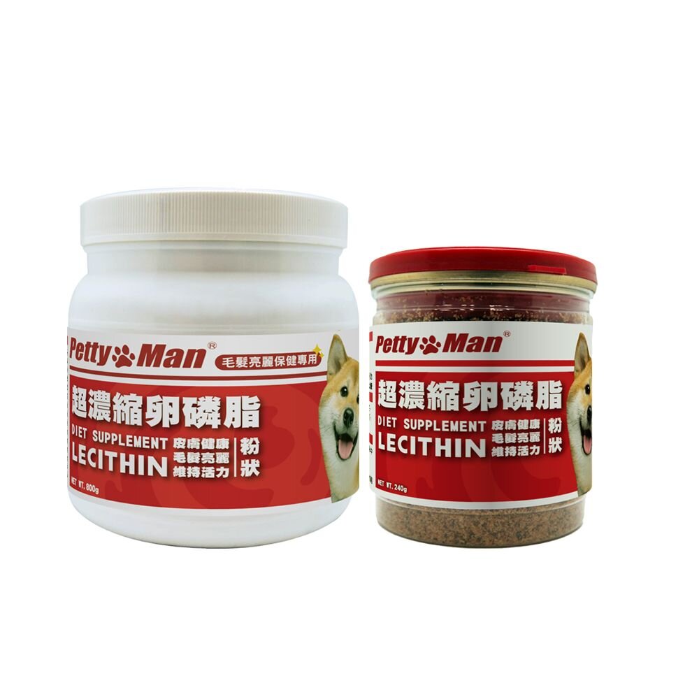 Petty man PTM超濃縮卵磷脂 240g/800g 皮膚保健 犬營養品『WANG』-圖片-1