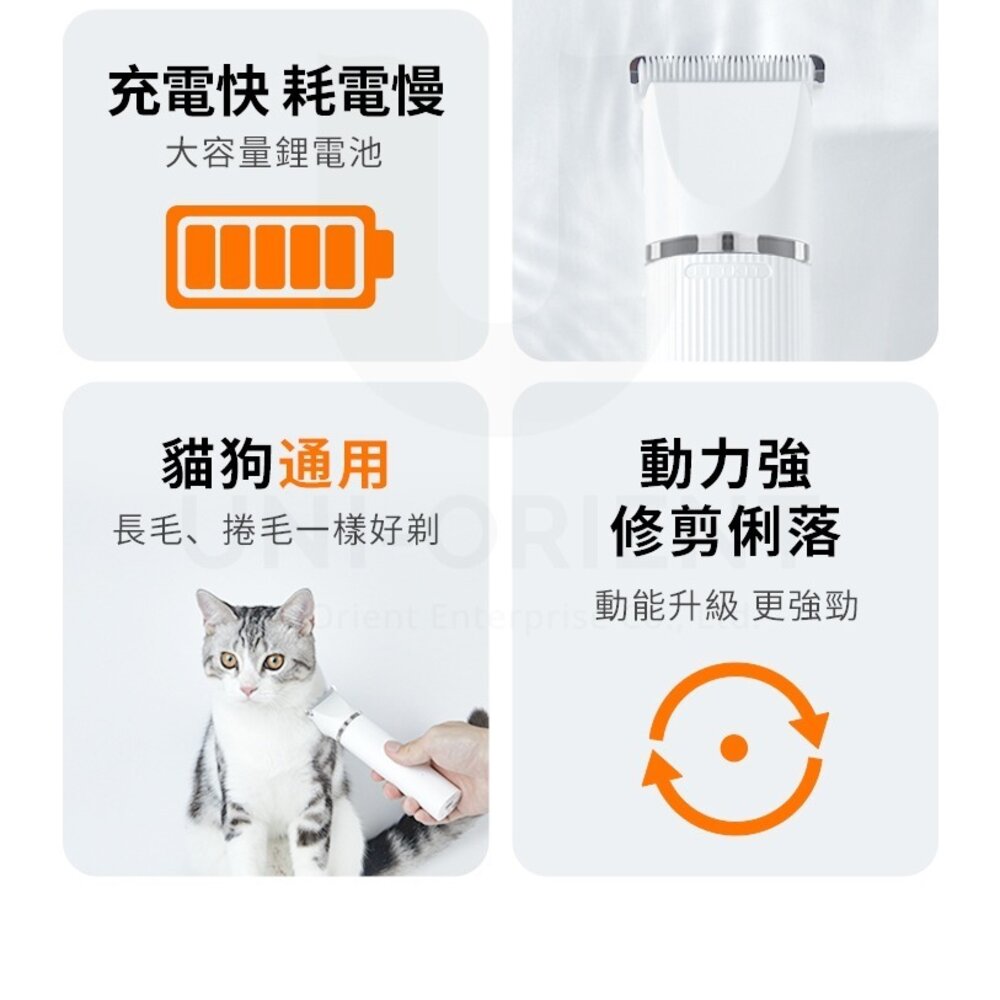 PETKIT 佩奇 2合1寵物修毛電剪 PRO LED寵物指甲剪『WANG』-圖片-2