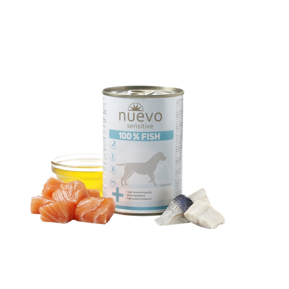 NUEVO 新歡 低敏單蛋白主食狗罐 400g 主食狗罐 低敏罐 純肉罐 狗罐頭『WANG』-圖片-4