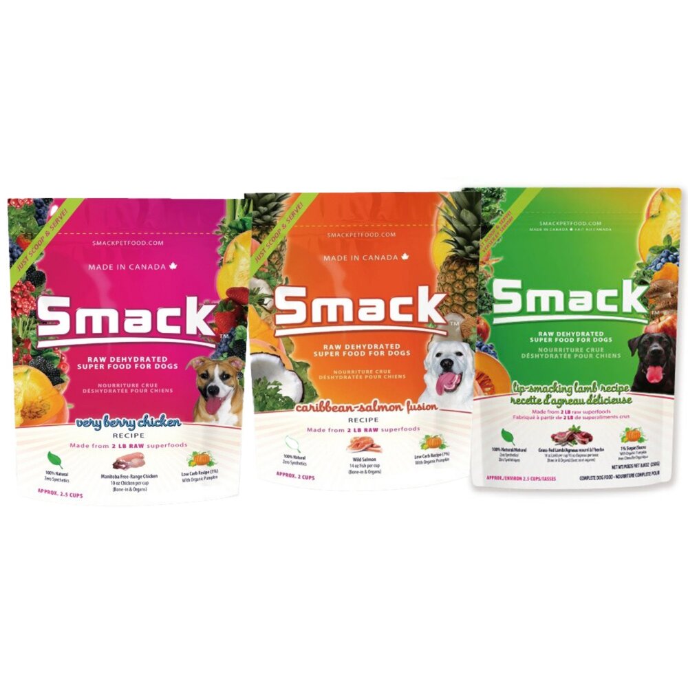 加拿大 Smack 樂食客 低溫風乾生肉狗糧 無穀無麩質 高適口性 腸胃敏感 狗主食 狗乾糧 狗飼料『WANG』-圖片-1