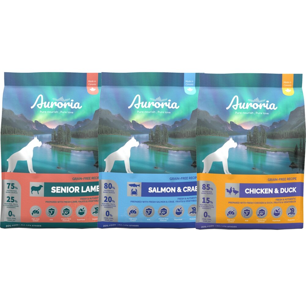 Auroria 極光 無穀全齡犬 5磅 15磅 極光狗飼料 無穀狗 狗主食 狗乾糧 狗飼料 極光犬糧『WANG』-圖片-1
