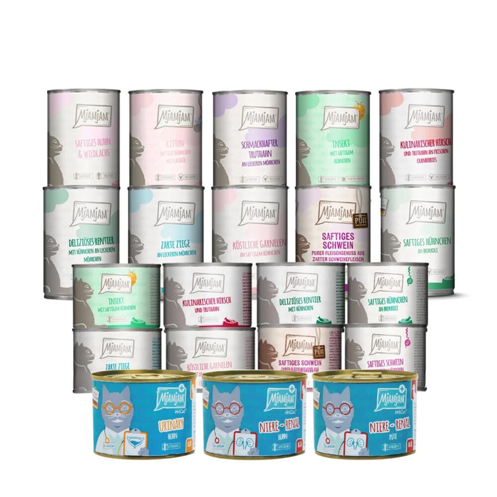 MjAMjAM 魔力喵 迷幻喵 主食罐頭【單罐】鮮嫩肉絲 挑嘴貓罐 鮮肉罐 雙拼罐 純肉罐 處方罐 貓罐頭『WANG』-圖片-1