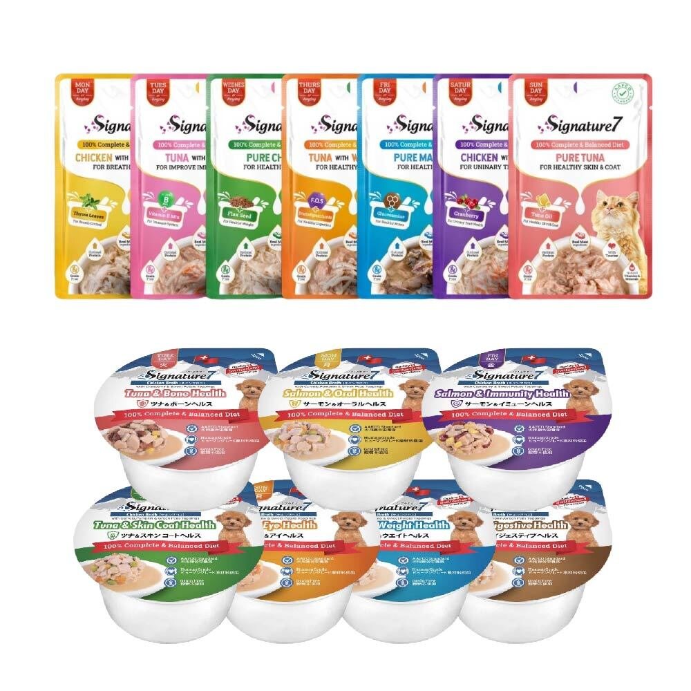 Signature7 心寵 貓咪主食餐包|犬巧鮮杯 貓主食 狗餐罐 貓餐包『WANG』-圖片-1