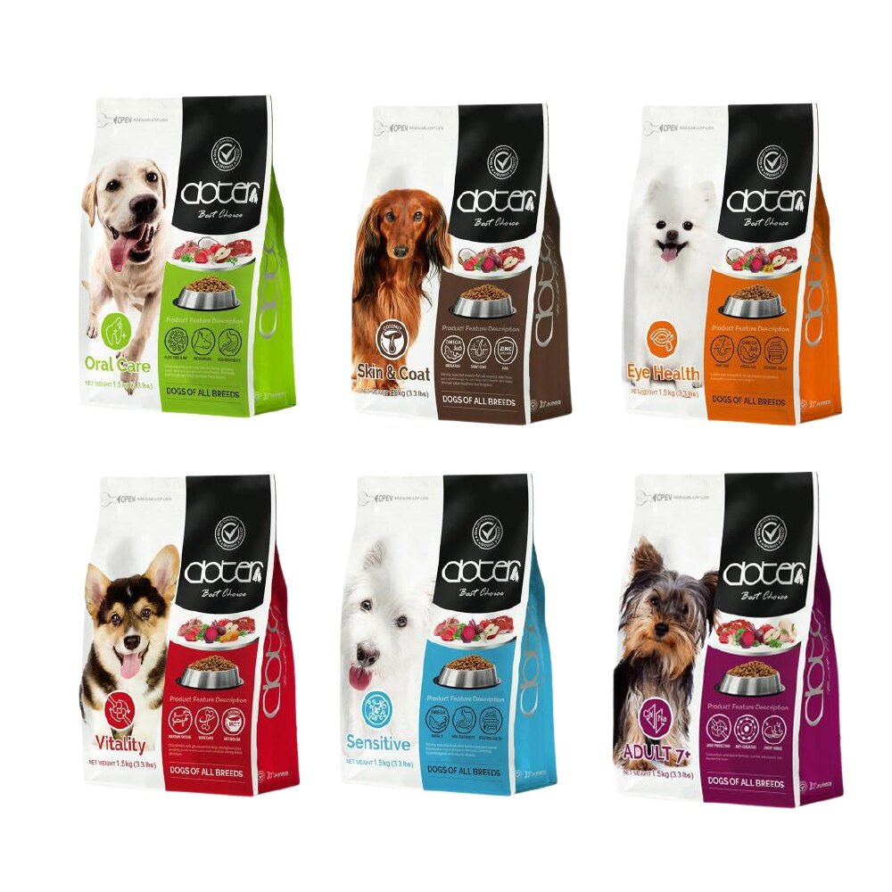 Doter 寵愛物語 腸胃調理健康犬糧 1.5kg-6kg 狗乾糧 狗主食 狗飼料『WANG』-圖片-1