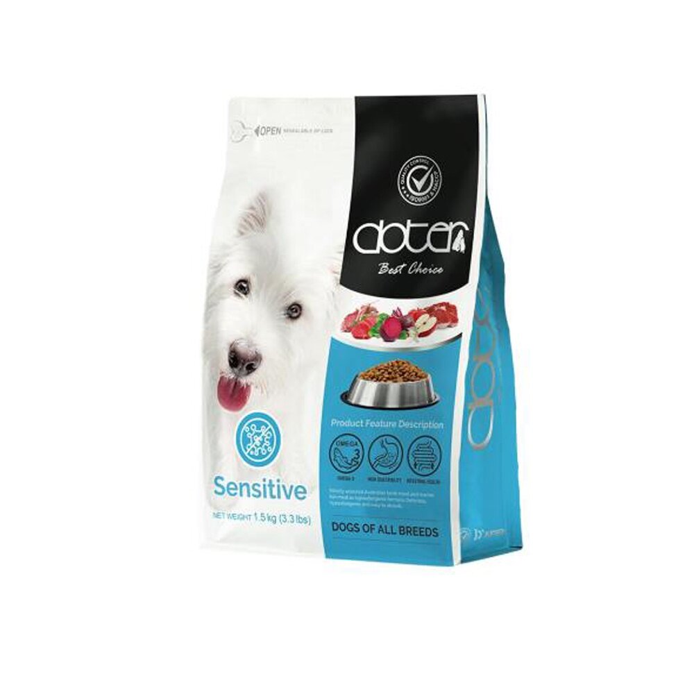 Doter 寵愛物語 腸胃調理健康犬糧 1.5kg-6kg 狗乾糧 狗主食 狗飼料『WANG』-圖片-3