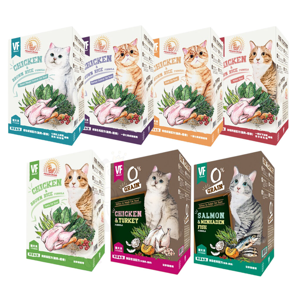 VF Balance 魏大夫 貓糧 6Kg 成貓|健怡|化毛|挑嘴 無穀貓 貓飼料『WANG』-圖片-1