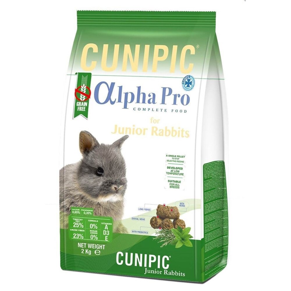 西班牙 CUNIPIC αlpha Pro 頂級無穀飼料 幼兔 成兔 天竺鼠 小動物飼料『WANG』-圖片-7