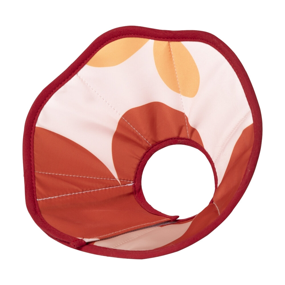 HiDREAM 錐形柔軟伊莉莎白寵物頸圈 釉藍/豆沙 S/M/L/XL/XXL寵物防舔圈 寵物頭套 貓狗通用『WANG』-圖片-3