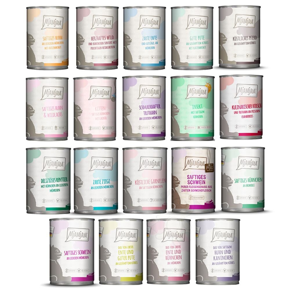 MjAMjAM 魔力喵 迷幻喵 鮮肉主食罐 400g【多罐組】貓咪罐頭 主食罐 貓罐『WANG』-圖片-1