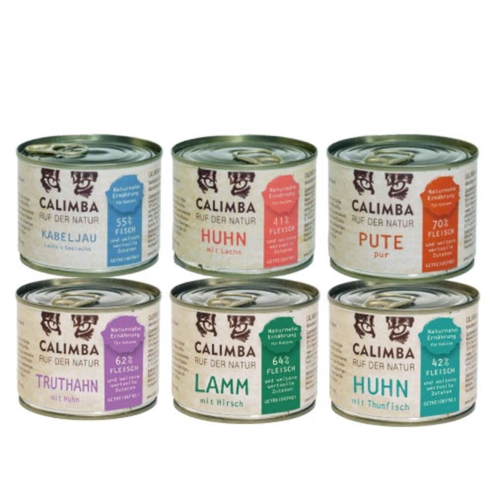 德國 凱琳 CALIMBA 無穀低敏主食貓罐200g【單罐】主食貓罐 低敏罐 貓罐頭『WANG』-圖片-1