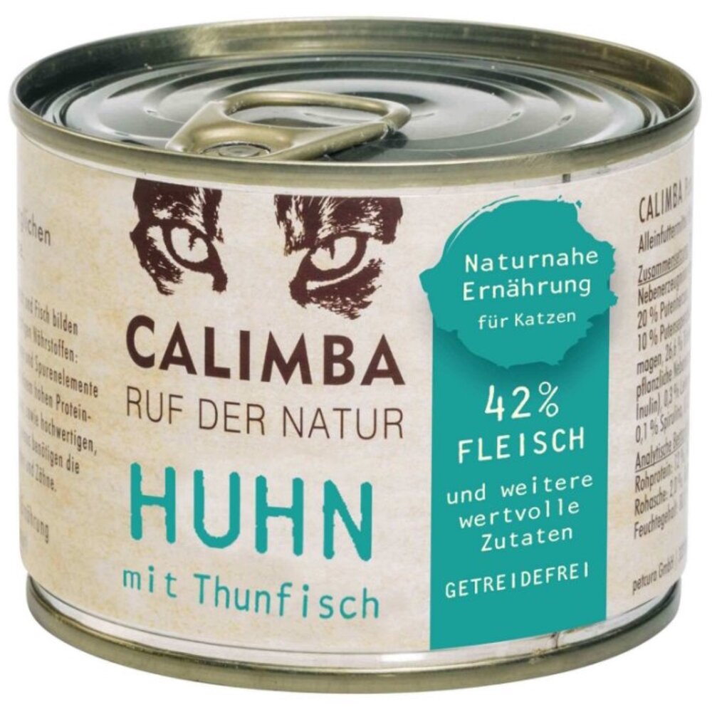 德國 凱琳 CALIMBA 無穀低敏主食貓罐200g【單罐】主食貓罐 低敏罐 貓罐頭『WANG』-圖片-7