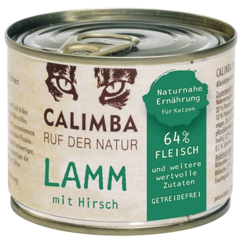 德國 凱琳 CALIMBA 無穀低敏主食貓罐200g【12罐組】主食貓罐 低敏罐 貓罐頭『WANG』-圖片-7