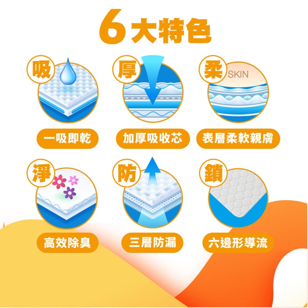 Ms.pet 厚吸尿布墊 高效除臭尿布墊 狗尿布墊 超強吸收力 尿布墊 犬用尿墊『WANG』-圖片-4