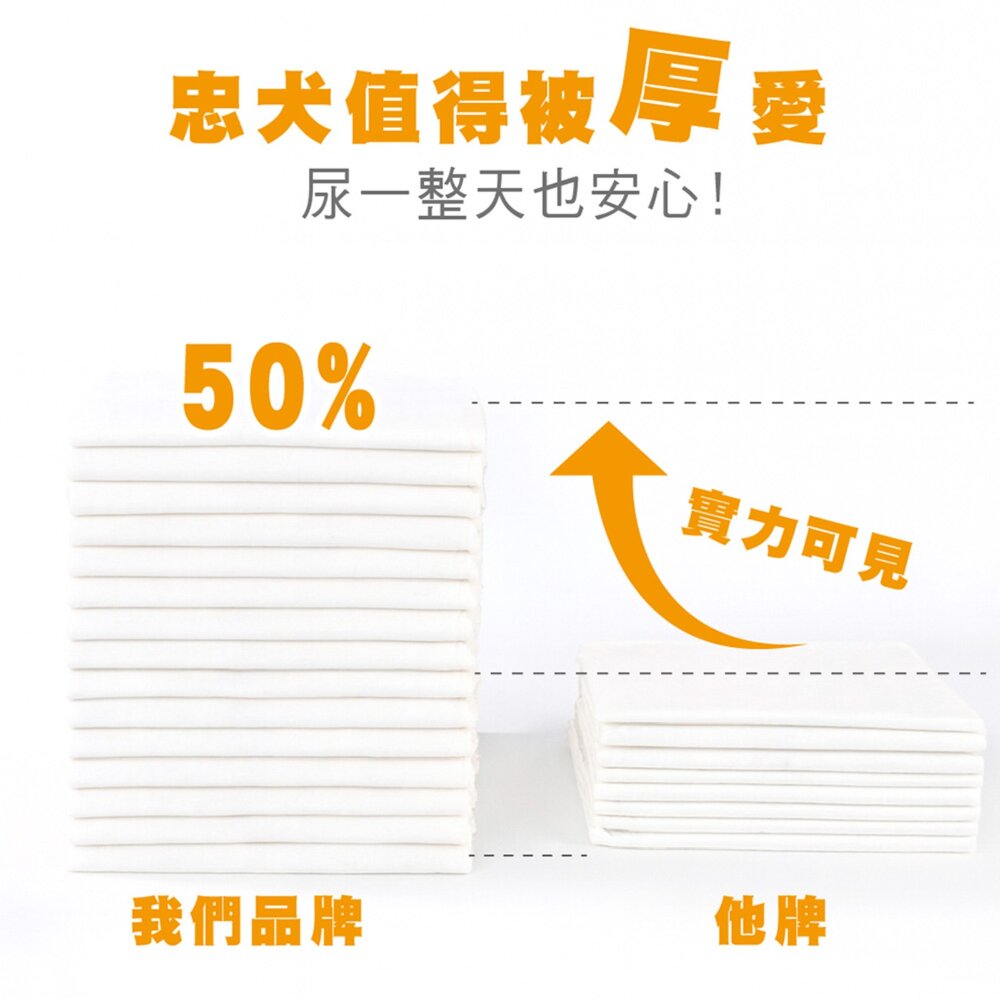 Ms.pet 厚吸尿布墊 高效除臭尿布墊【4包組免運】 狗尿布墊 超強吸收力 尿布墊 犬用尿墊『WANG』-圖片-5
