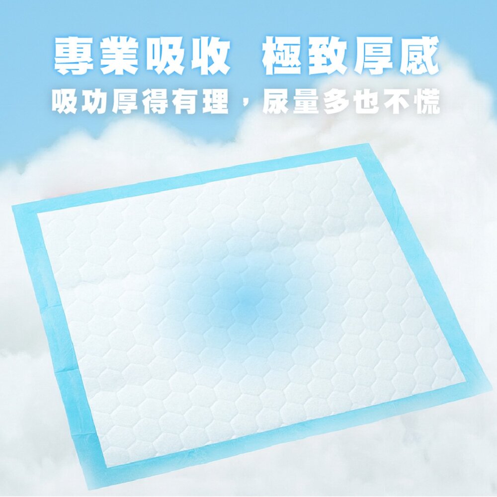 Ms.pet 厚吸尿布墊 高效除臭尿布墊【4包組免運】 狗尿布墊 超強吸收力 尿布墊 犬用尿墊『WANG』-圖片-6