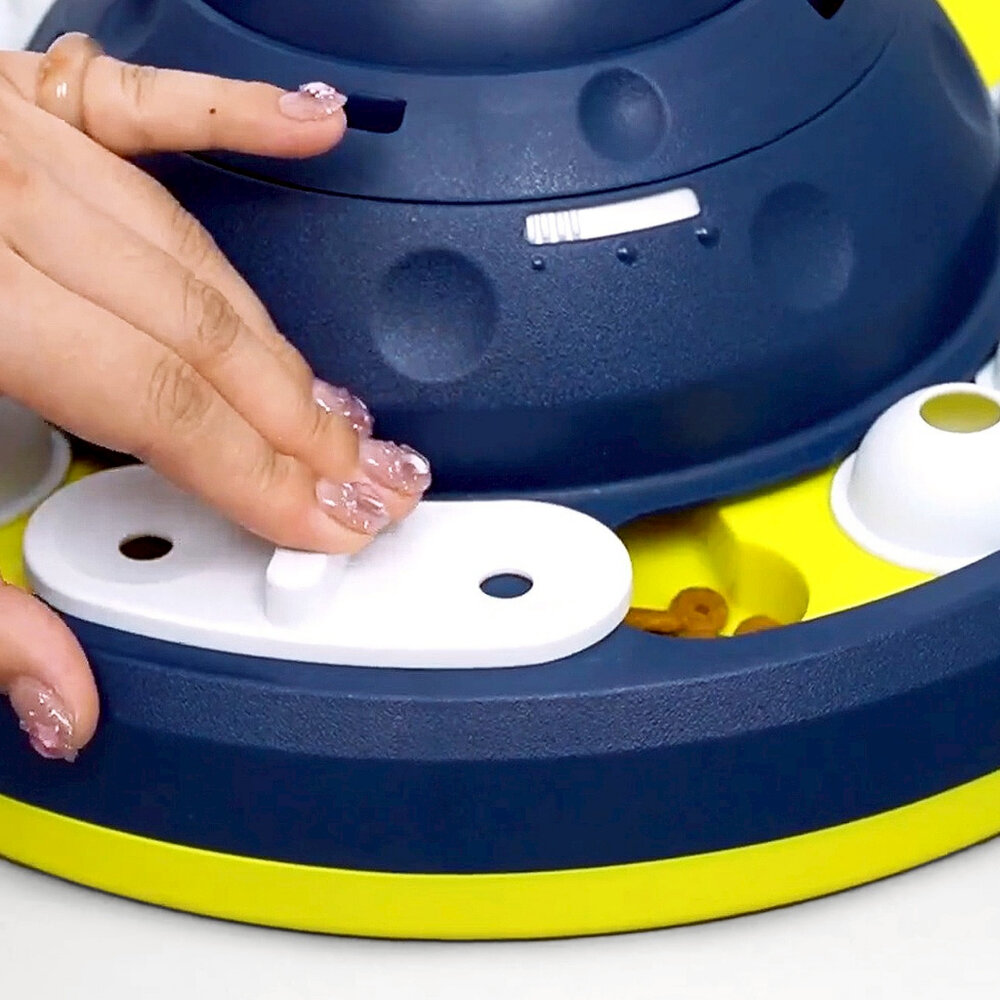 KADTC 狗玩具 餐趣館 轉轉智趣盤 智慧太陽花 棋盤大師 可調時旋轉慢食玩具 開飯益智玩具『WANG』-圖片-10