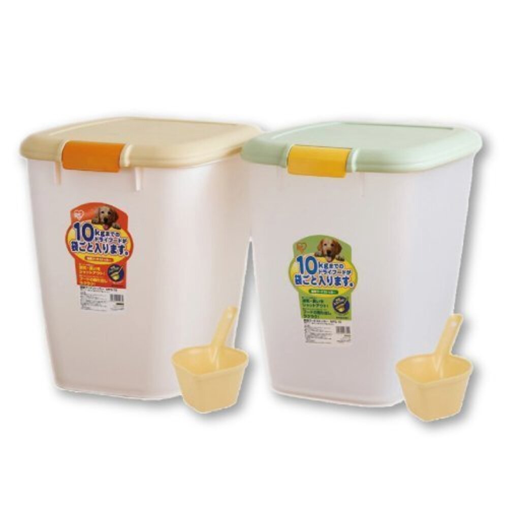 日本 IRIS 飼料儲存桶 飼料桶 保鮮桶 慢食碗 寵物兩用食皿 飼料保鮮盒 保鮮盒 寵物餐碗『WANG』-圖片-5