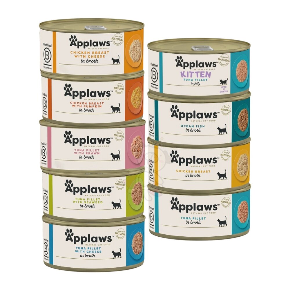 Applaws 愛柏思 貓罐【多罐組】70g/156g 天然鮮食貓罐 主食罐 貓罐頭『WANG』-圖片-1