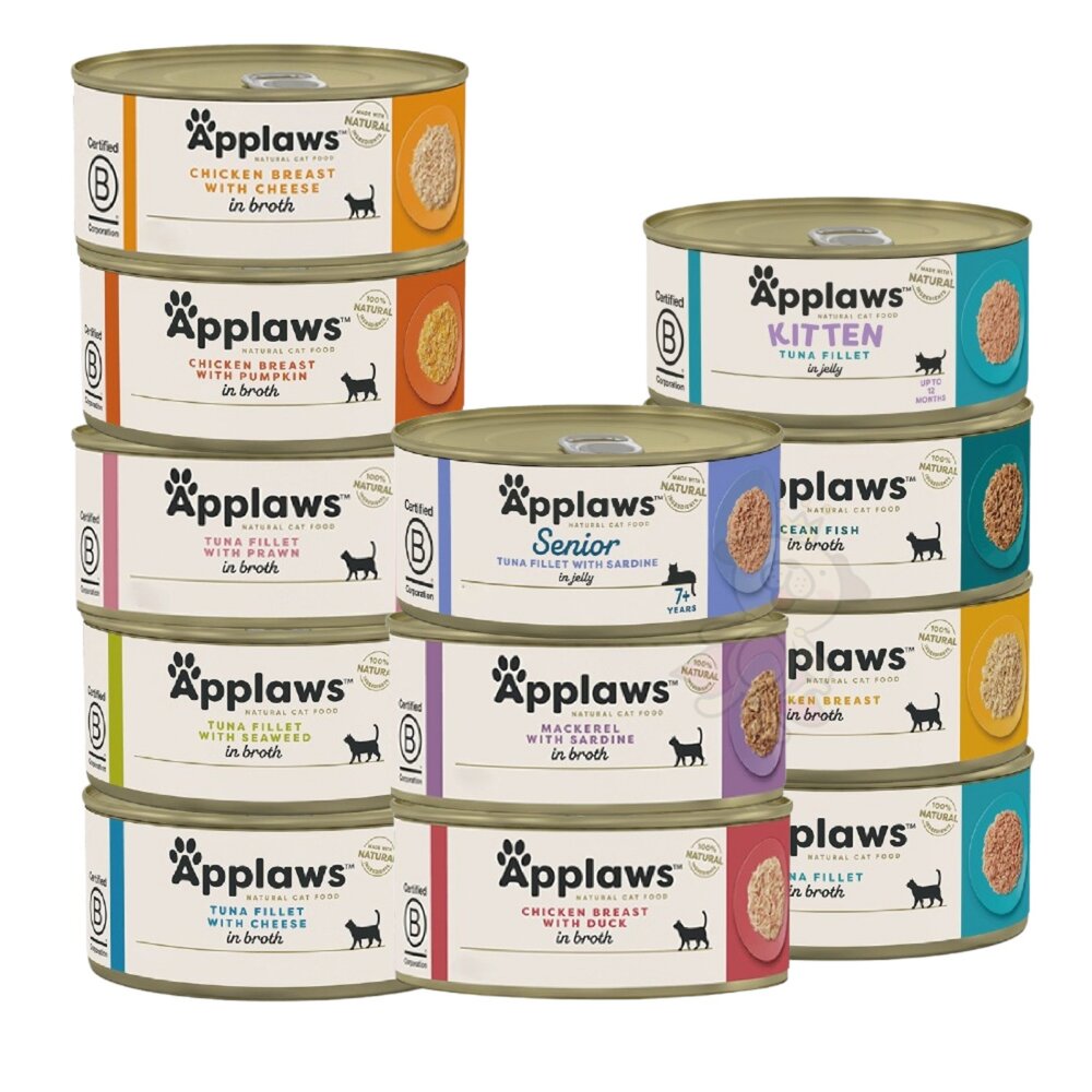 36151881-Applaws 愛柏思 貓罐【多罐組】70g/156g 天然鮮食貓罐 主食罐 貓罐頭『WANG』