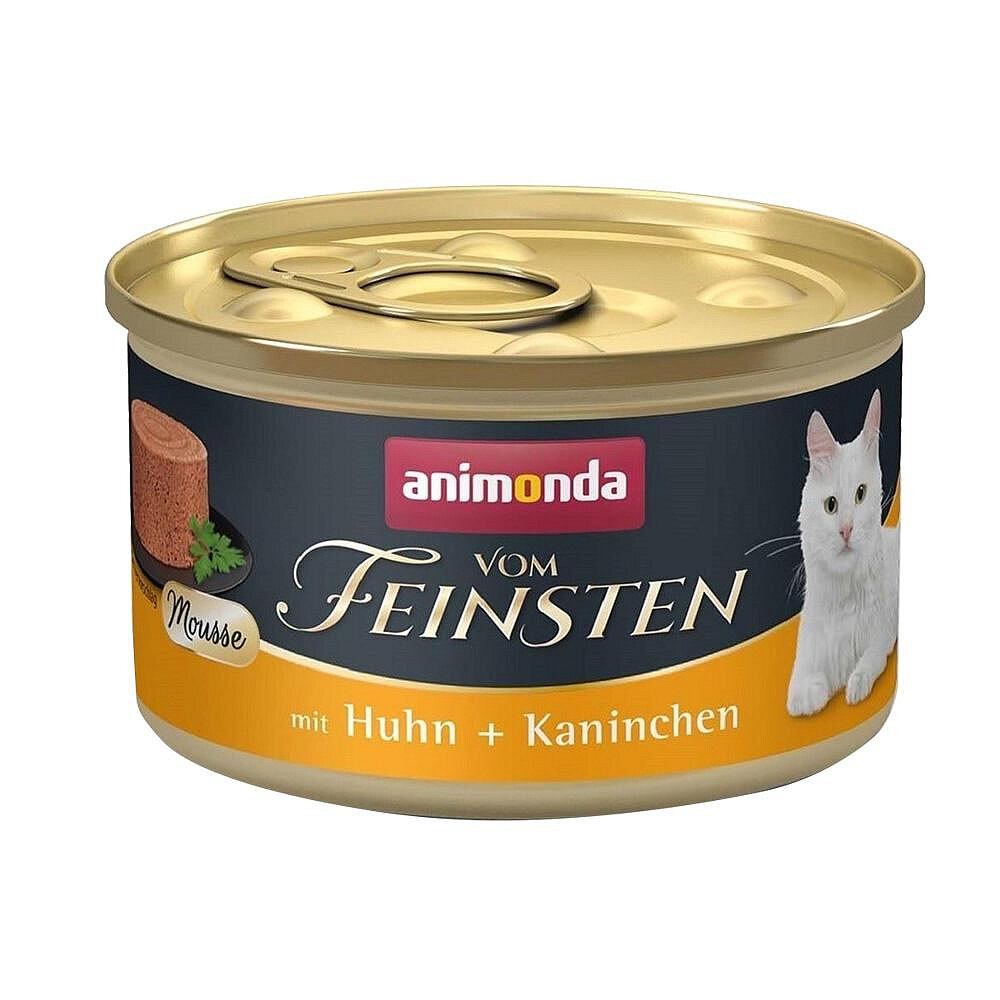 ANIMONDA 阿曼達 慕絲主食貓罐 85g【24罐組】慕斯罐 主食罐 主食貓罐 貓餐罐 貓罐頭『WANG』-圖片-1