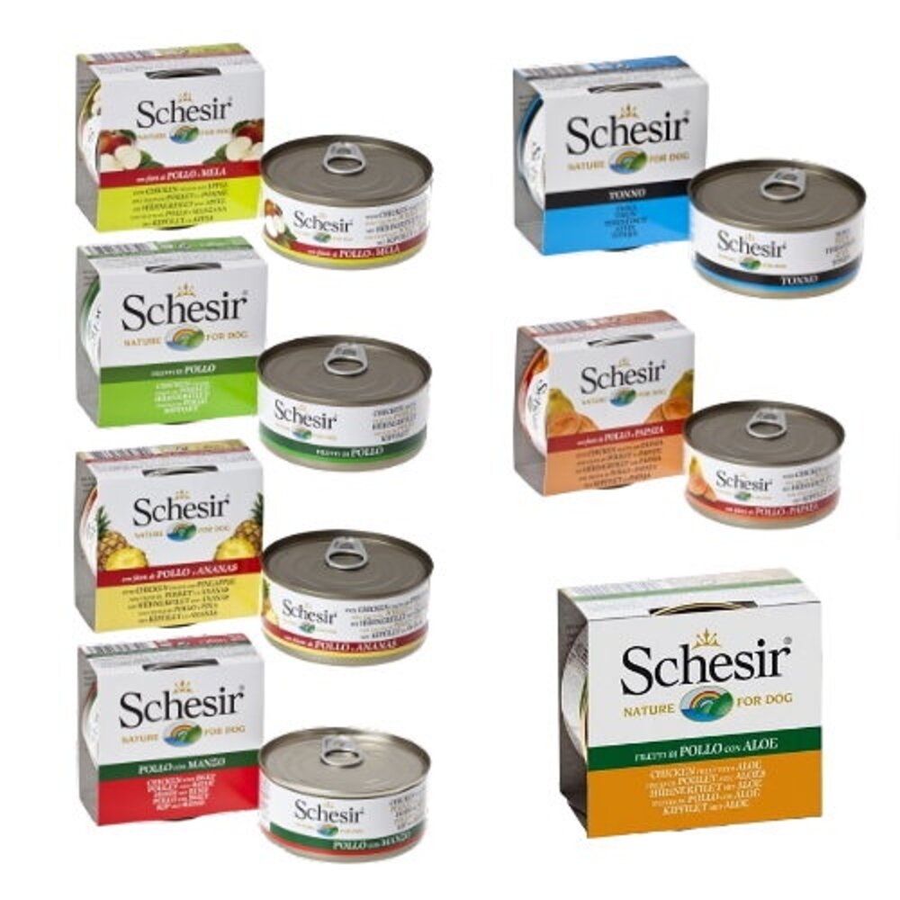 義大利 Schesir 鮮時 貓罐頭 75g/85g【24罐組】 水果/鮪魚/雞肉系列 貓罐頭『WANG』-圖片-9