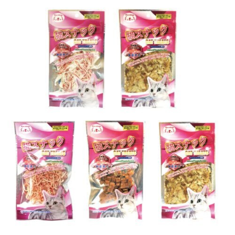 Pet Village 魔法村 PV貓零食 貓點心 貓肉條 丁香魚 雪花絲 薄荷片薄荷粒 貓點心『WANG』-圖片-4