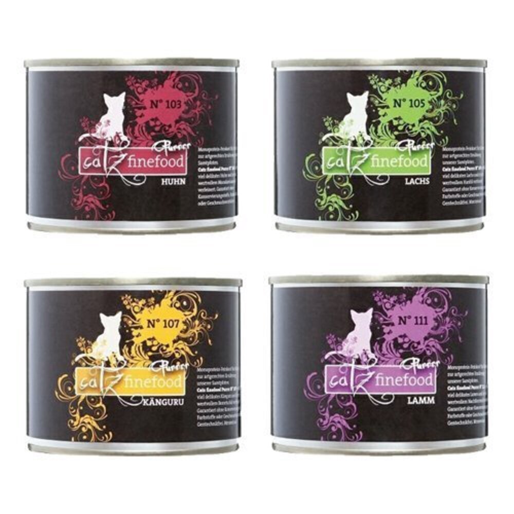 德國 CATZ 凱茲 貓咪主食罐頭【12罐組】經典美食家 單一純肉低敏 德式燉肉無穀『WANG』-圖片-6