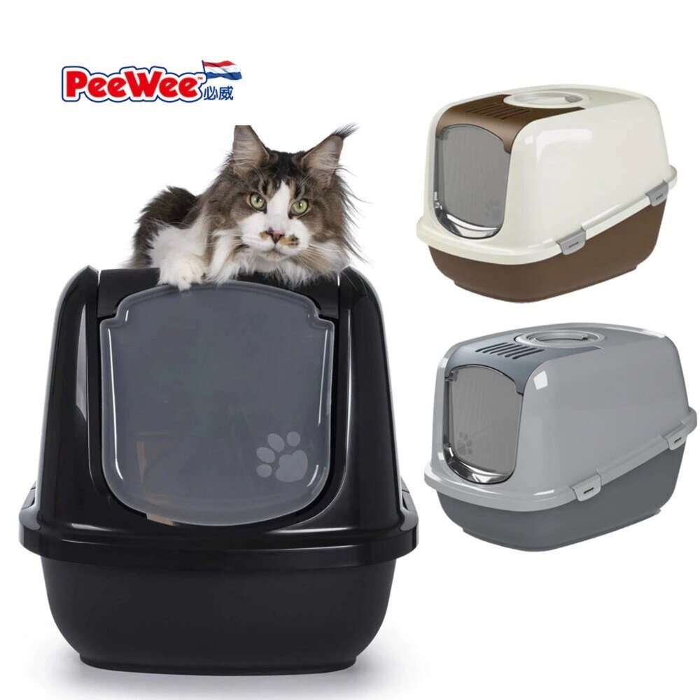PeeWee 必威 荷蘭 貓便盆 PE-E410 PE-E420 PW-E430 加大無罩式 雙層貓便盆『WANG』-圖片-5