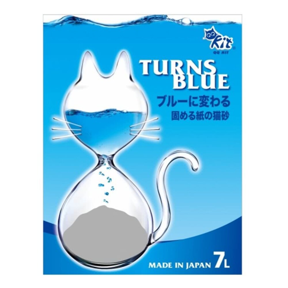 QQ KIT 貓砂 環保紙紙砂 崩解木屑砂 活性碳/咖啡味/綠茶味/變藍色 環保貓砂 貓砂『WANG』-圖片-8