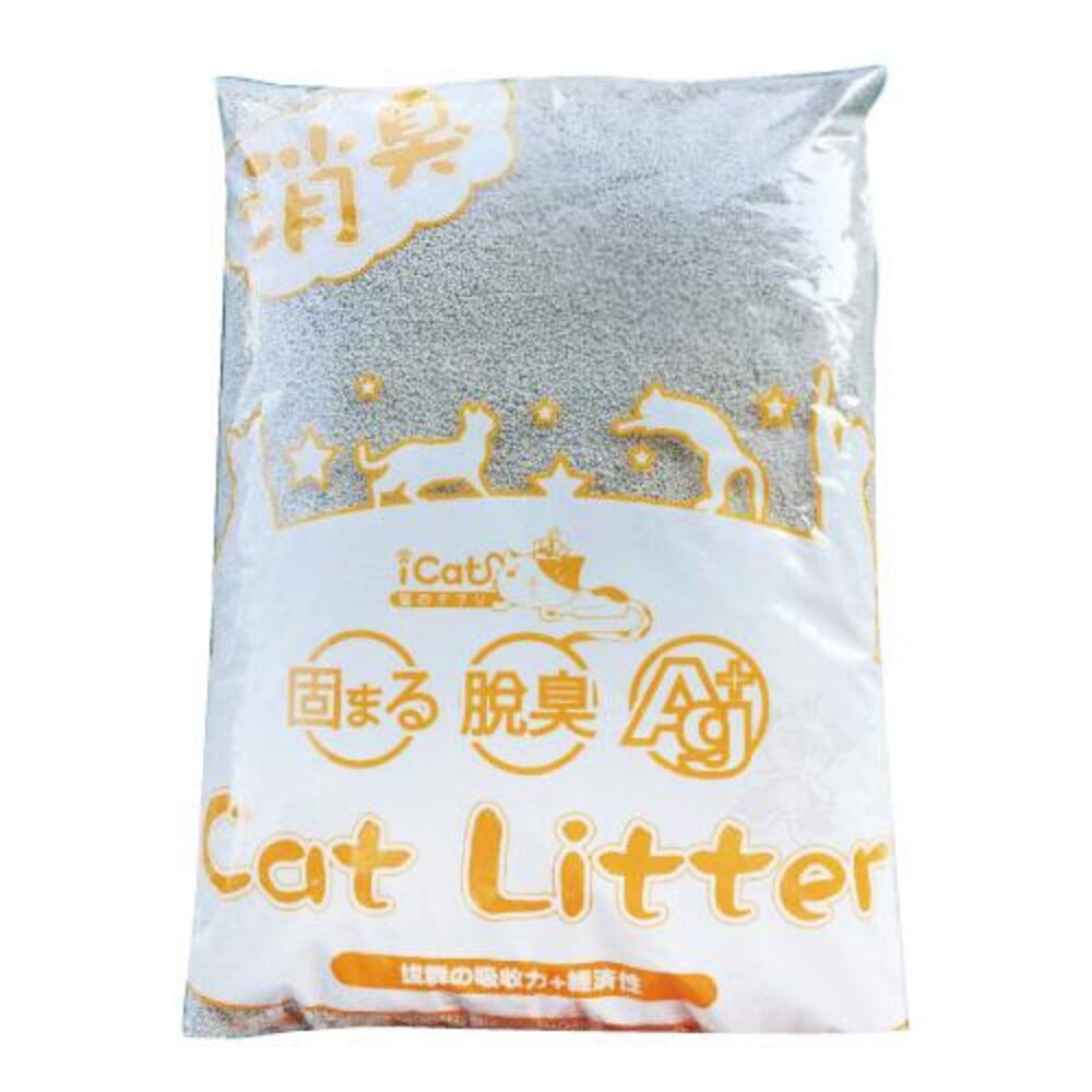 icat 寵喵樂 嚴選細球貓砂 礦砂【3包組免運】12磅(5.44kg) 細球砂 低粉塵 貓砂『WANG』-圖片-1