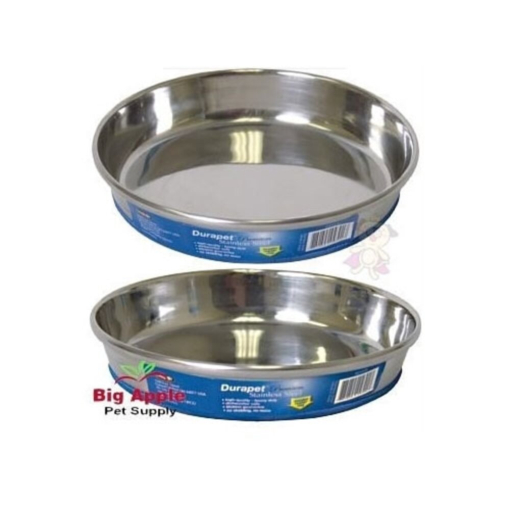 39293082-Durapet 不鏽鋼防滑貓碗-L 【DU-10336】寵物餐碗『WANG』