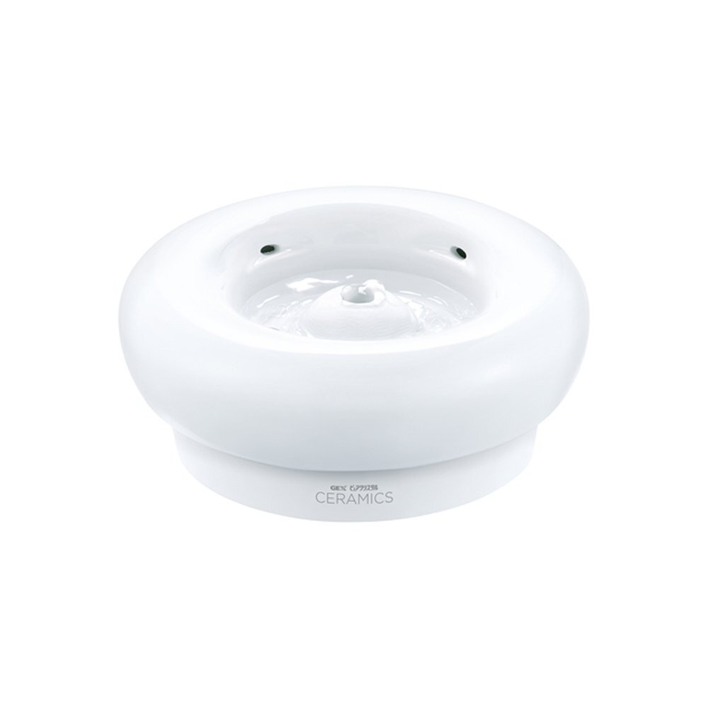 日本 GEX 犬貓用 陶瓷抗菌飲水器1.5L 適用全犬貓種 循環式飲水器『WANG』-圖片-5